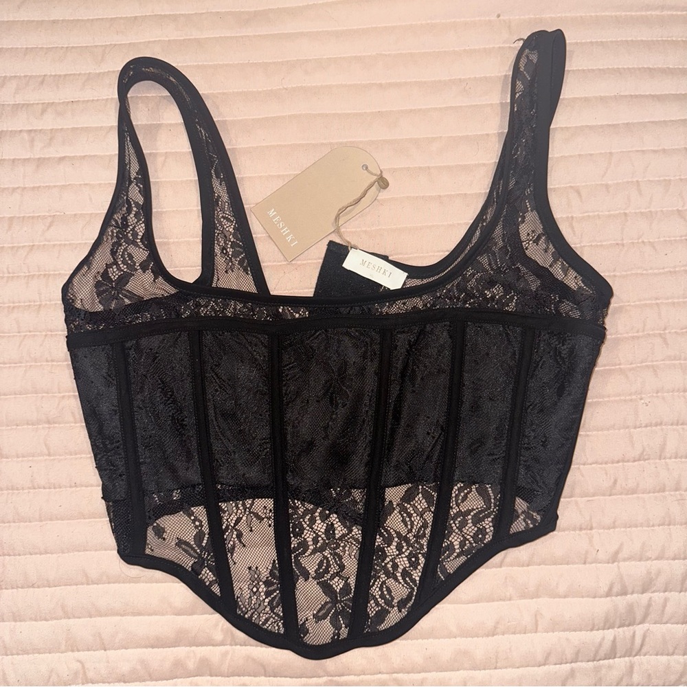 Meshki corset top